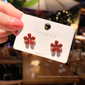 Boucles d&#39;oreilles SHANGJIE OEM RED CERRY